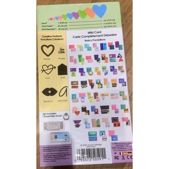 Cricut Cartridge "Wild Card" - Picture 4 of 6